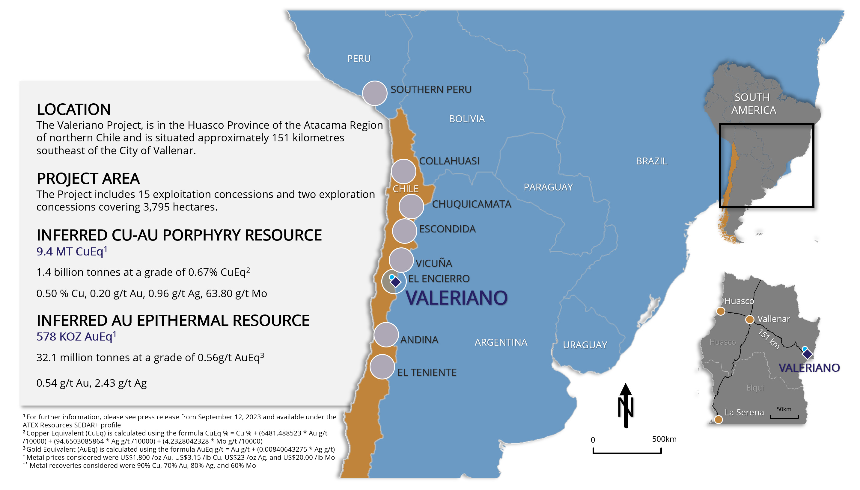 Valeriano Map and project details